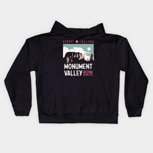 Utah Monument Valley Arizona Retro Vintage Design Kids Hoodie